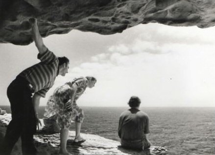 David Franklin, Skye Wansey and John Howard in The Gap David Franklin, Skye Wansey and John Howard in The Gap