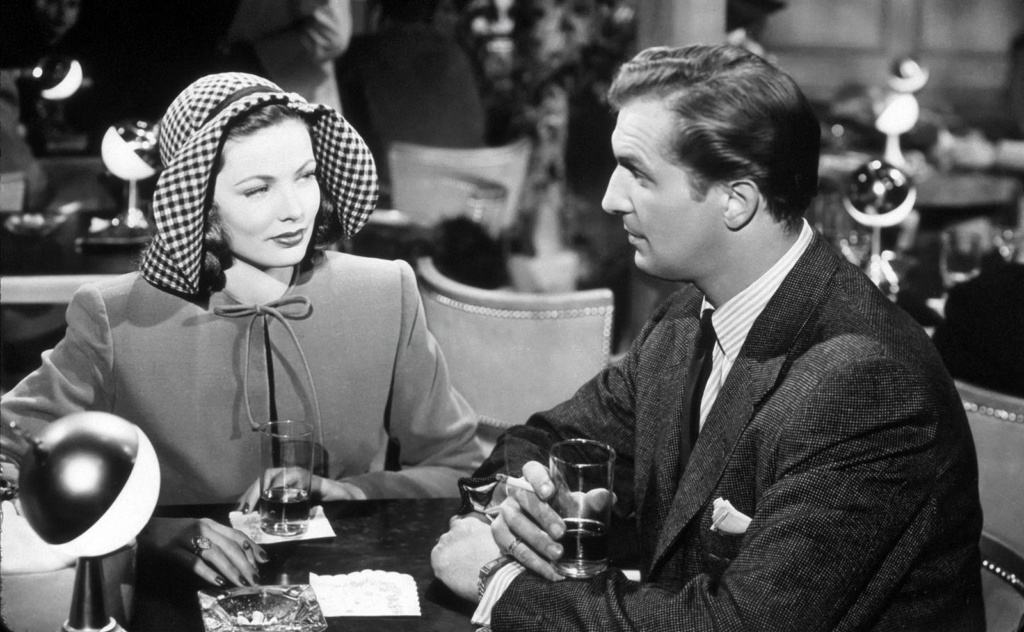 gene tierney and vincent price in preminger's laura