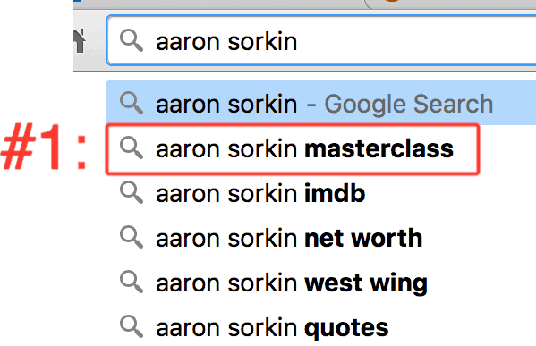 aaron sorkin masterclass