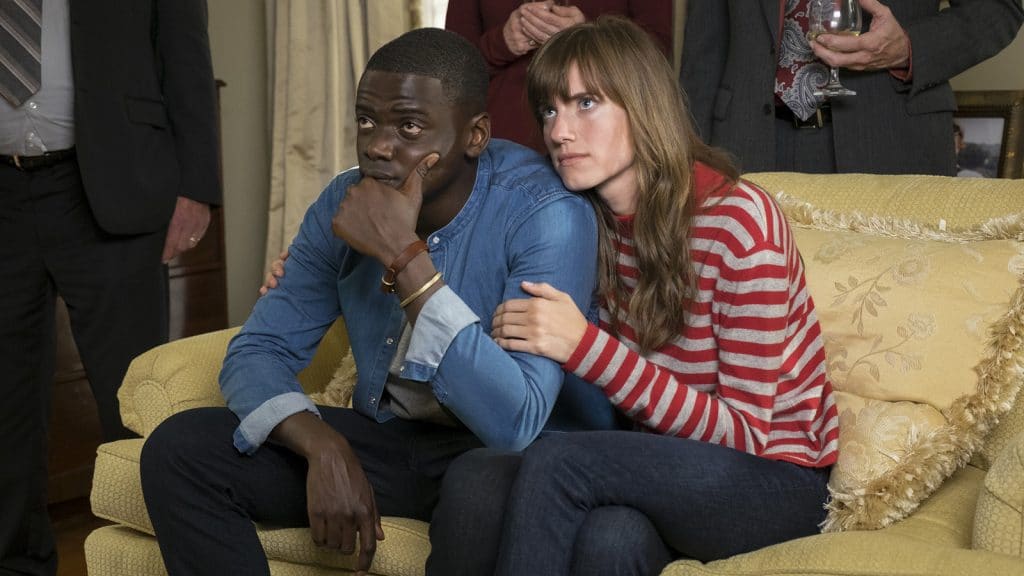 get out - chris and girlfriend
