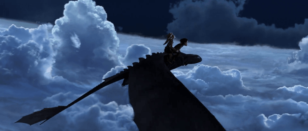 How to train your dragon - Structure - Flying