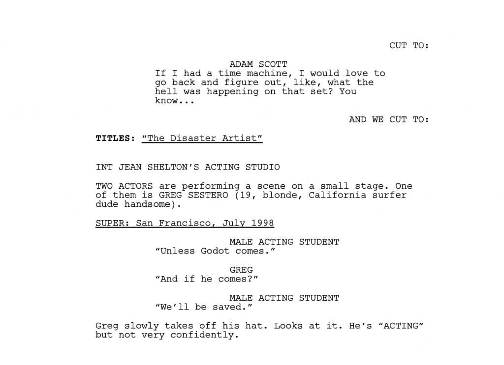 Script Formatting - Superimposed Text (SUPER)